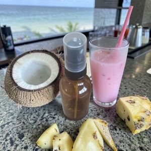 Orchid & Vine Body Oil Hydration Dry Body & Hair Oil Spray Pineapple Coconut